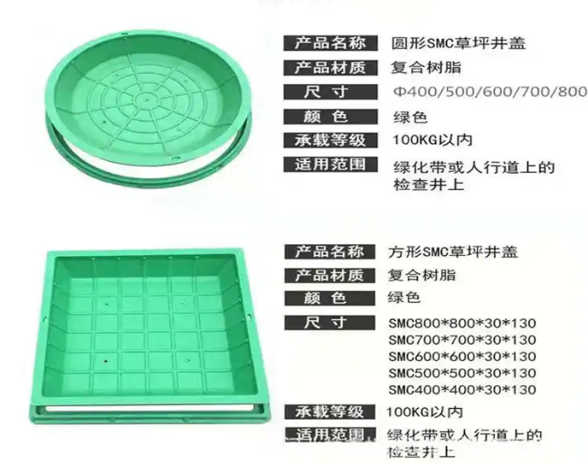东兰树脂复合种植井盖展示